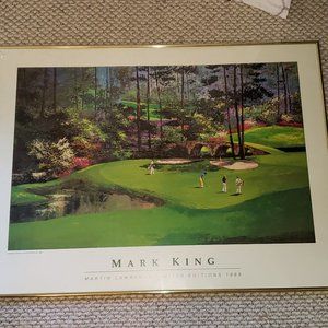 Mark King "Augusta #11" Masters Augusta Golf Print